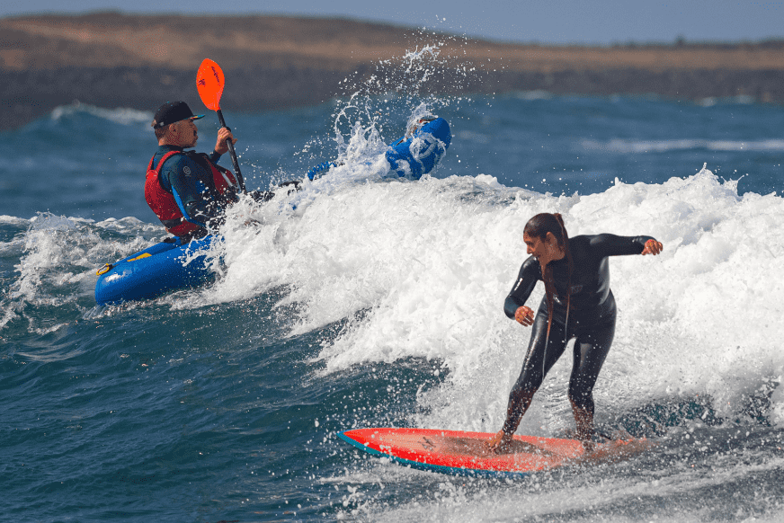 海や湖でも楽しめるロブフィンパックラフト
